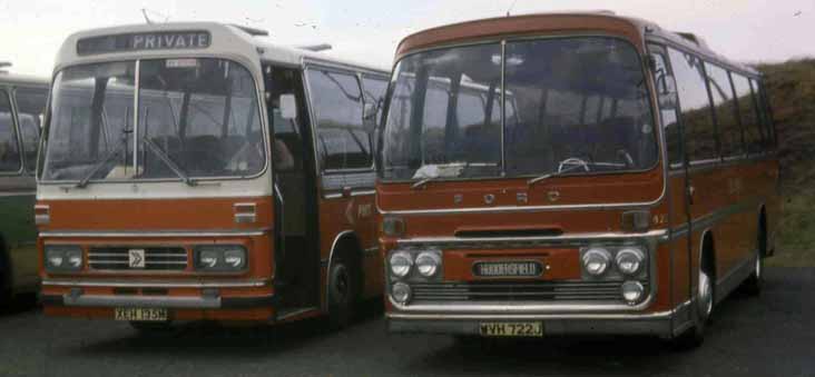 Ford PMT R1114 Duple Dominant 35 & Hanson R192 Plaxton Elite 422